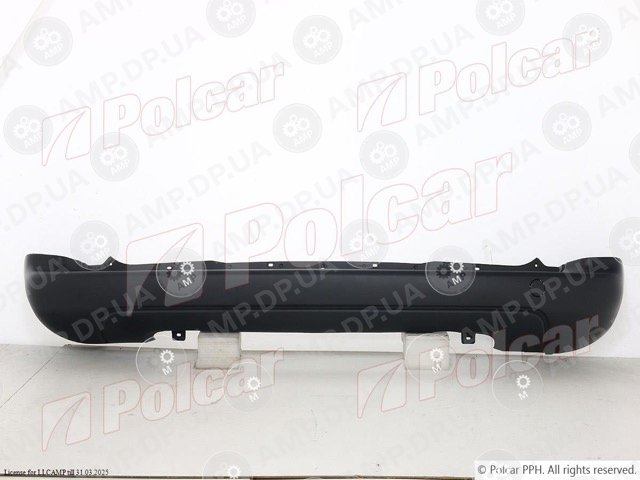 Бампер задній Citroen Berlingo, 2008- POLCAR 2352961J