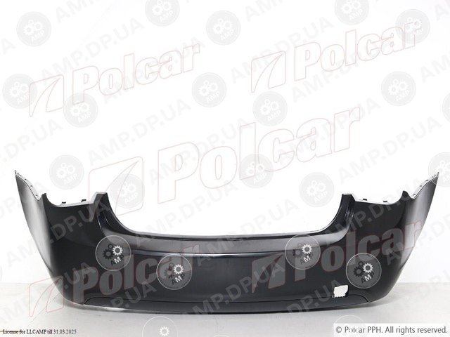 Бампер задній POLCAR 250896