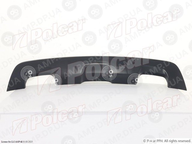 Спойлер бампера заднього Renault SANDERO, 2012- POLCAR 28B299-4