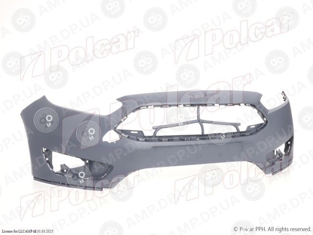Бампер передній Ford Focus III, 2014- POLCAR 32C207