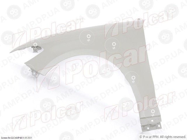 Крило переднє ліве Ford Mondeo, 2015- POLCAR 32D201-1