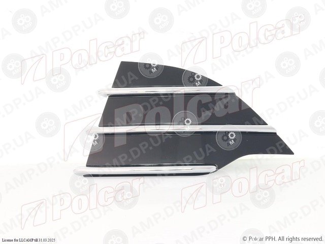Решітка у бампері ліва Ford KUGA, 2013- POLCAR 32X127-3