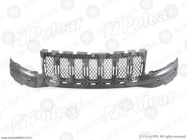 Решітка Jeep COMPASS, 2011- POLCAR 34X105