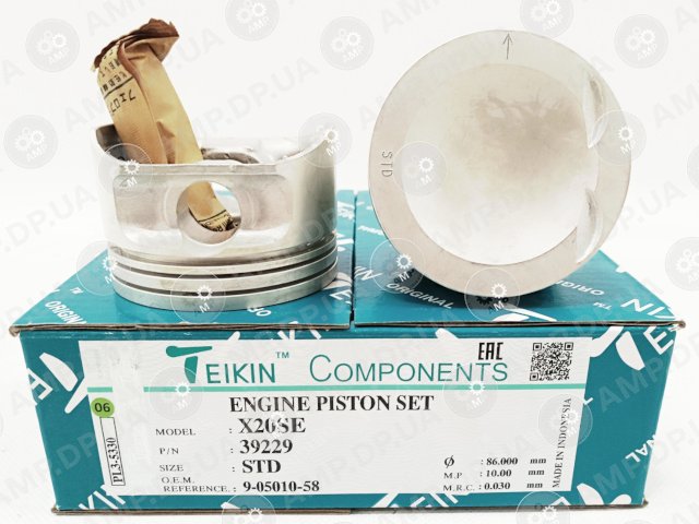 Поршень з пальцем STD (к-кт на двигун) X20SE TEIKIN 39229-STD