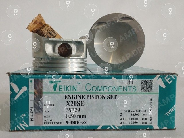 Поршень із пальцем +0.50мм (к-кт на двигун) X20SE TEIKIN 39229-050