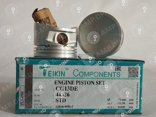 Поршень із пальцем STD (к-кт на двигун) CG13DE TEIKIN 44326-STD