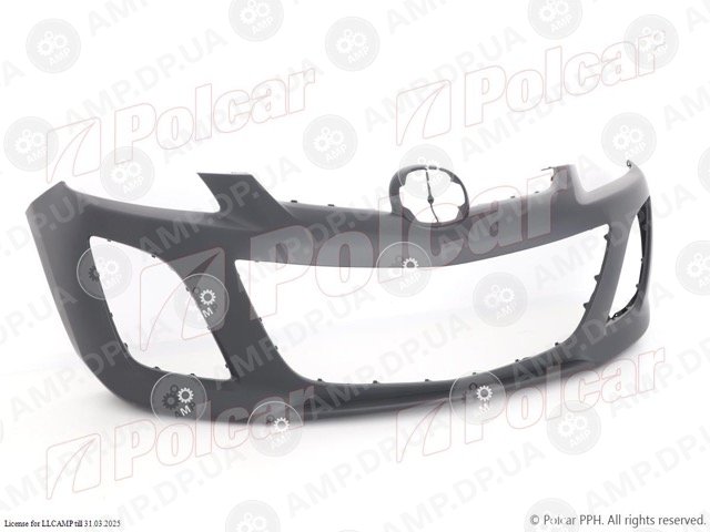 Бампер передній Mazda CX-7, 2006- POLCAR 458107-4