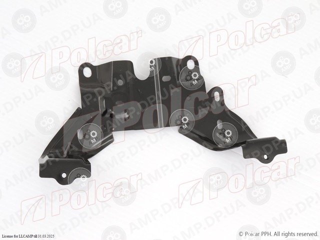 Кронштейн замка кришки двигуна Mazda 3 (BP), 2019- POLCAR 45C404-9