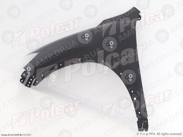 Крило переднє ліве Mazda CX-5, 2012- POLCAR 45X101