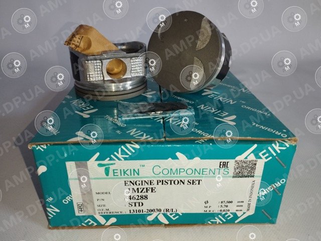 Поршень із пальцем STD (к-кт на двигун) 1MZFE TEIKIN 46288-STD