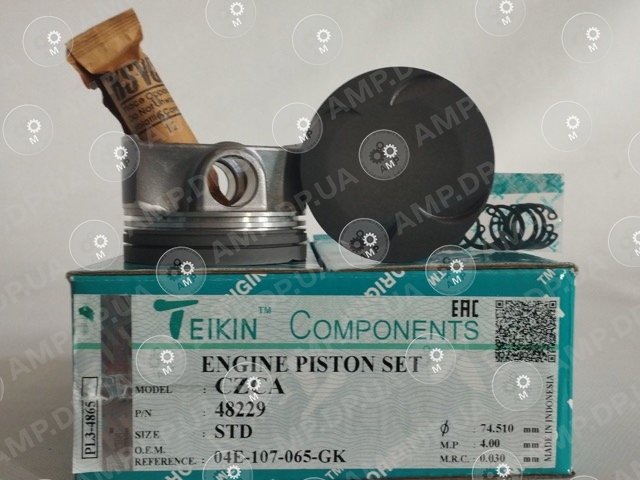 Поршень із пальцем STD (к-кт на двигун) CZCA TEIKIN 48229-STD