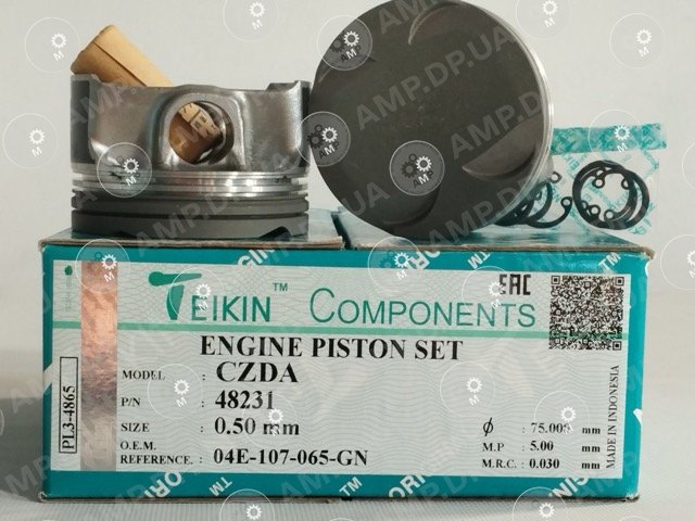 Поршень із пальцем +0.50мм (к-кт на двигун) CZDA TEIKIN 48231-050