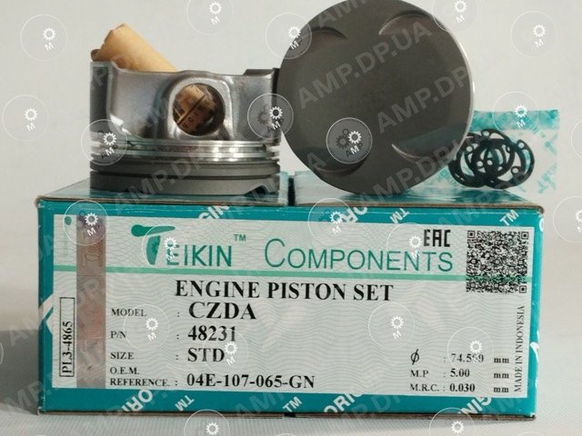 Поршень із пальцем STD (к-кт на двигун) CZDA TEIKIN 48231-STD