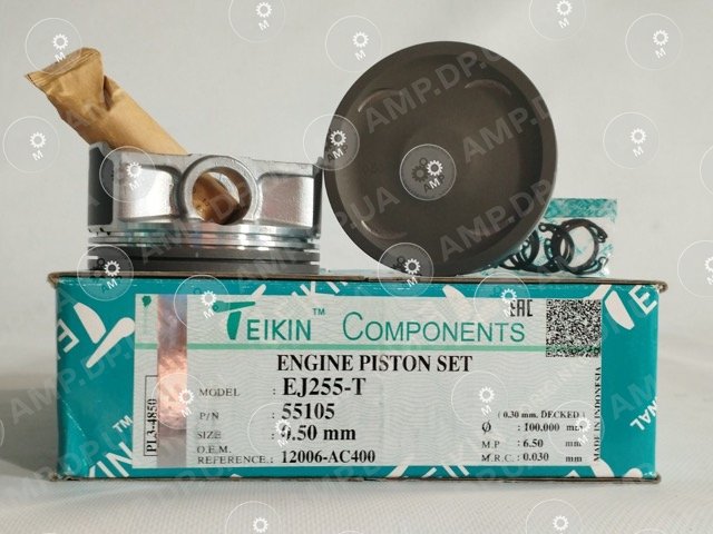 Поршень з пальцем +0.5 (к-кт на двигун) EJ255-T TEIKIN 55105-050