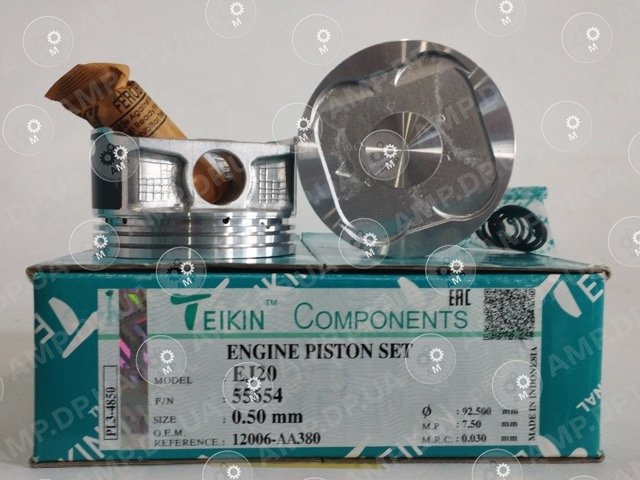 Поршень із пальцем +0.50мм (к-кт на двигун) EJ20 TEIKIN 55654-050