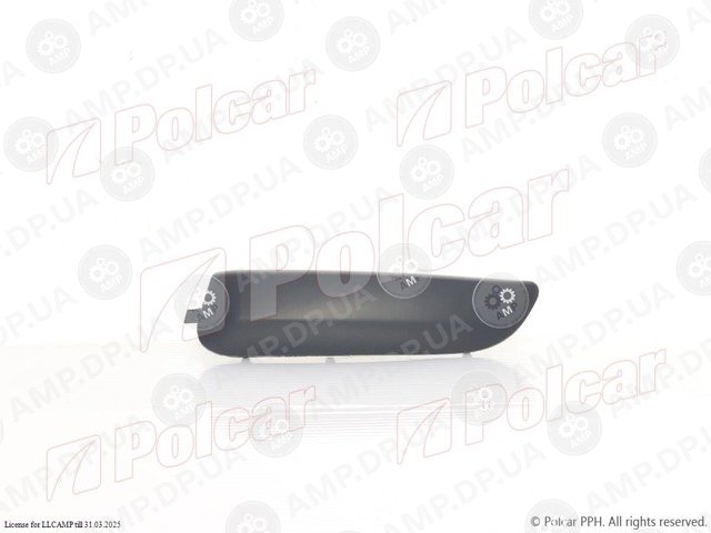 Молдинг бамперу лівий POLCAR 571207-5