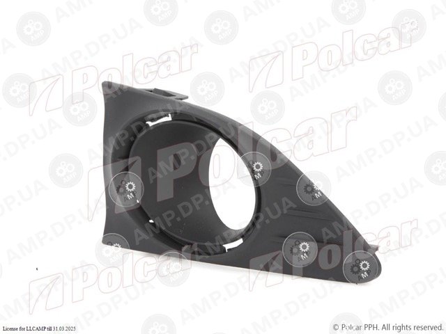 Решітка у бампері ліва Renault SYMBOL / LOGAN, 2013- POLCAR 60B227-1