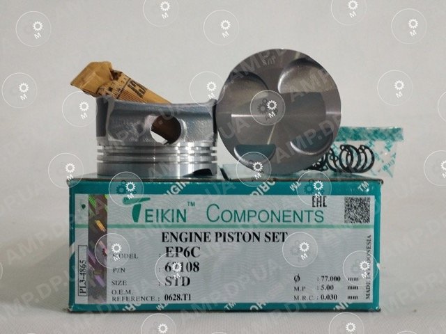 Поршень із пальцем STD (к-кт на двигун) EP6C TEIKIN 67108-STD