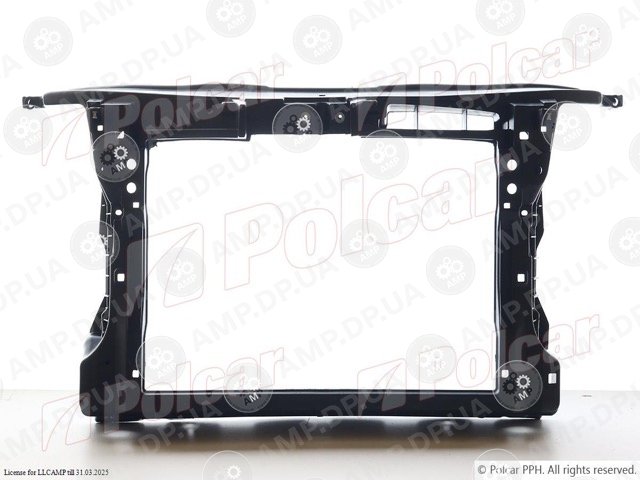 Панель передня Skoda SUPERB, 2008- POLCAR 692604