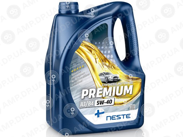 Neste Premium A3/B4 5W-40 (4л) NESTE 95920