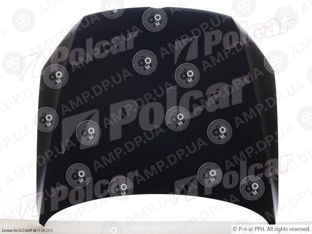 Капот Volkswagen Passat (B7), 2010- POLCAR 95D103