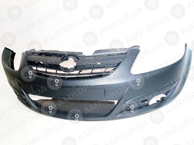 Бампер передній Opel CORSA D, 2006- AMParts APOP1106T