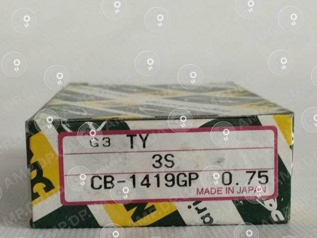 Вкладиші шатунові +0.75mm (к-кт на мотор) Toyota 1S, 2S, 3S, 4S, 5S NDC CB1419GP-075