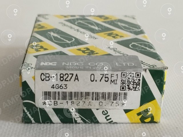 Вкладиші шатунові +0.75mm (к-кт на мотор) Mitsubishi 4G63(NEW) NDC CB1827A-075