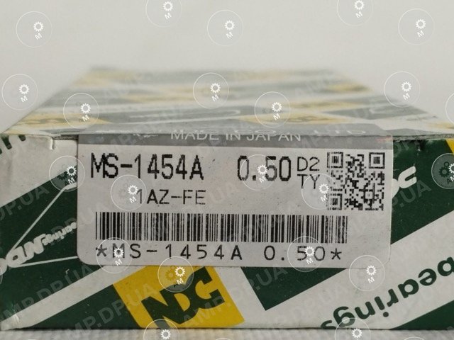 Вкладиші корінні +0.50mm (к-кт на мотор) 1AZ-FE/2AZ-FE NDC MS1454A-050