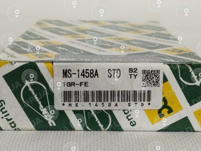 Вкладиші корінні STD (к-кт на мотор) Toyota 1GR-FE NDC MS1458A-STD