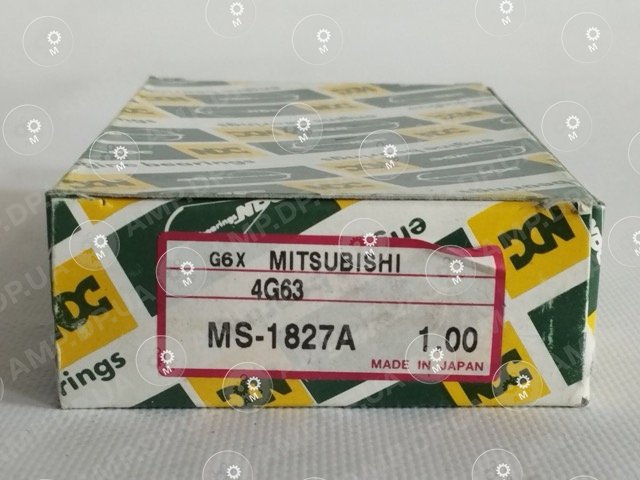 Вкладиші корінні +1.00mm (к-кт на мотор) 4G63 до 1997 года NDC MS1827A-100