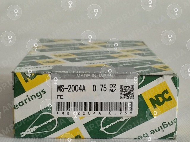 Вкладиші корінні +0.75mm (к-кт на мотор) Mazda F6, F8, FE до1987г NDC MS2004A-075