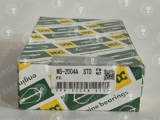 Вкладиші корінні STD (к-кт на мотор) Mazda F6, F8, FE до1987г NDC MS2004A-STD