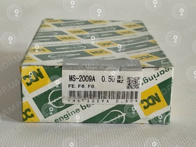 Вкладиші корінні +0.50mm (к-кт на мотор) Mazda F2, F6, F8(NEW), FE NDC MS2009A-050