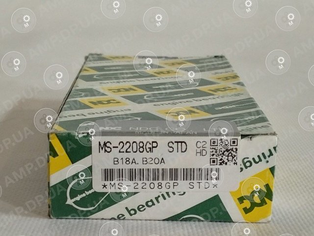 Вкладиші корінні STD (к-кт на мотор) Honda B18A, B20A, D16A1, ZC NDC MS2208GP-STD