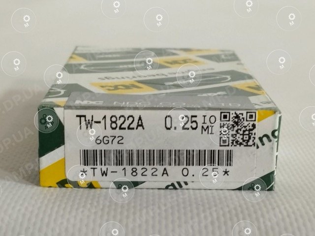 Півкільця упорні ДВС +0.25mm (к-кт на мотор) mitsubishi v6 3l 6g72 86-91 NDC TW1822A-025